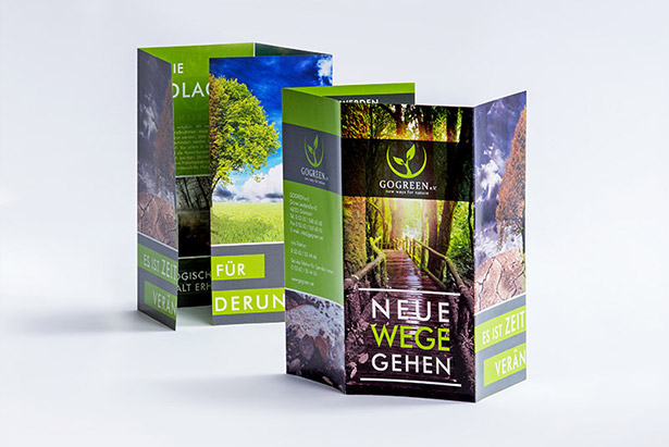 viaprinto Flyer Altarfalz Vorschau