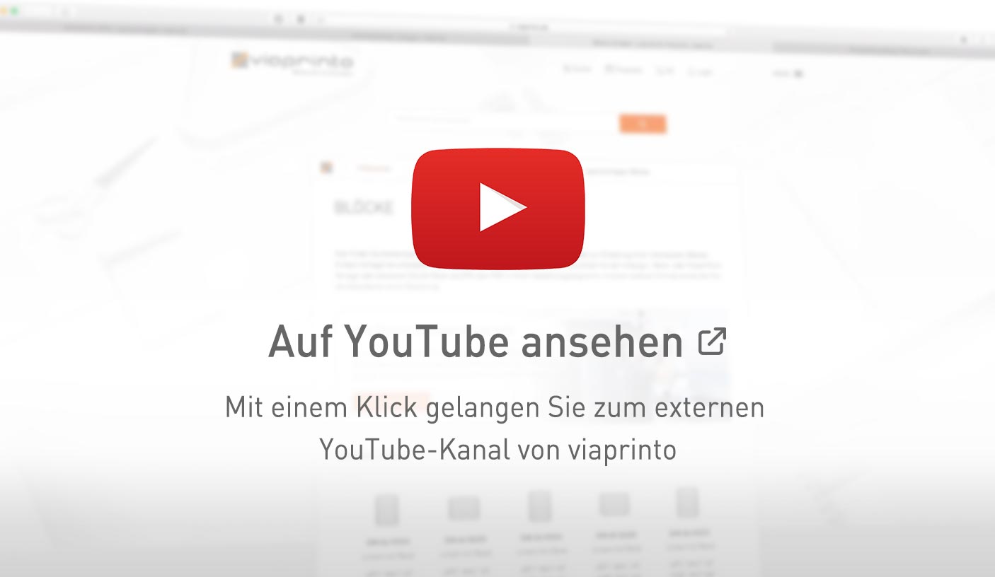 viaprinto Layout- und Dateivorlagen