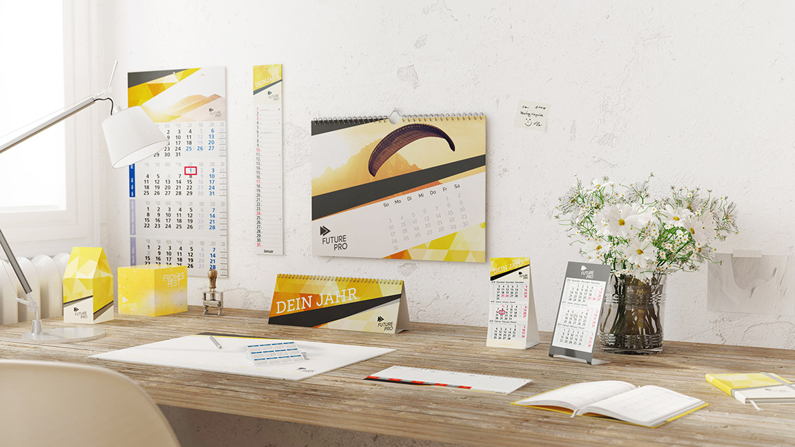 Das viaprinto Kalender-Portfolio