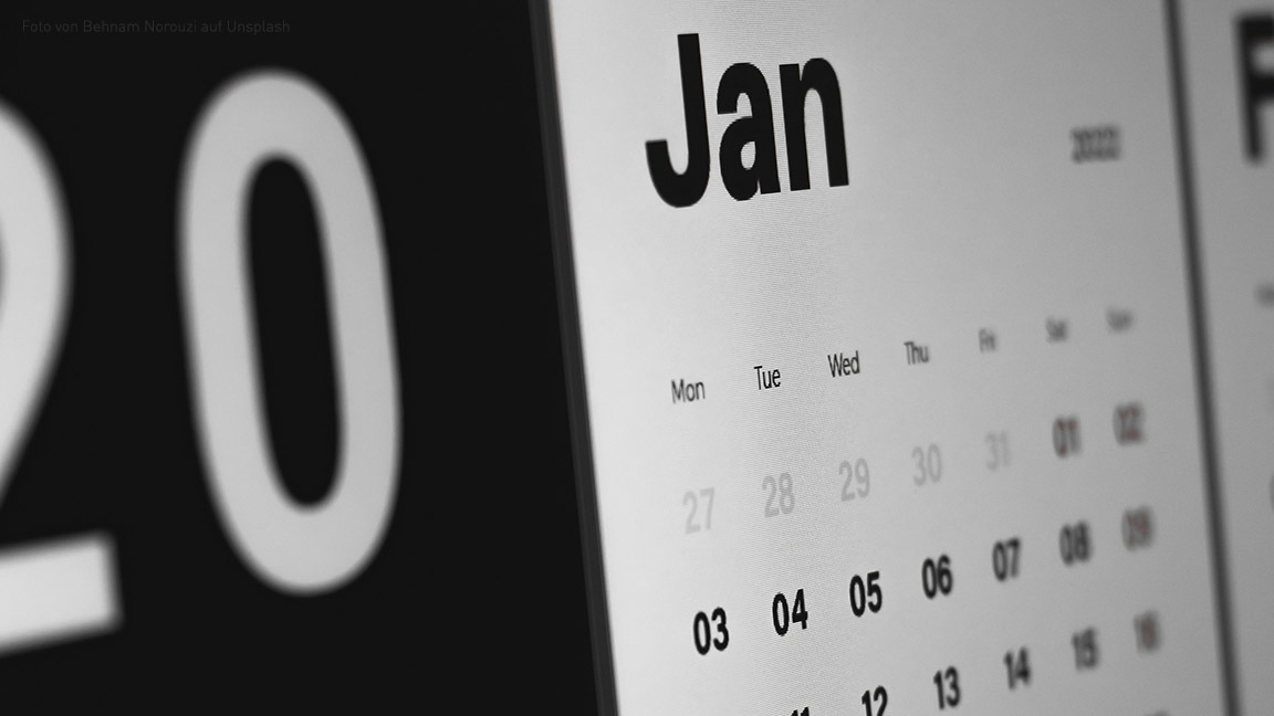 Wandkalender individuell gestalten